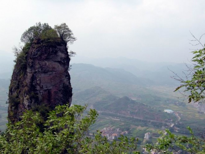 绍兴穿岩十九峰天气